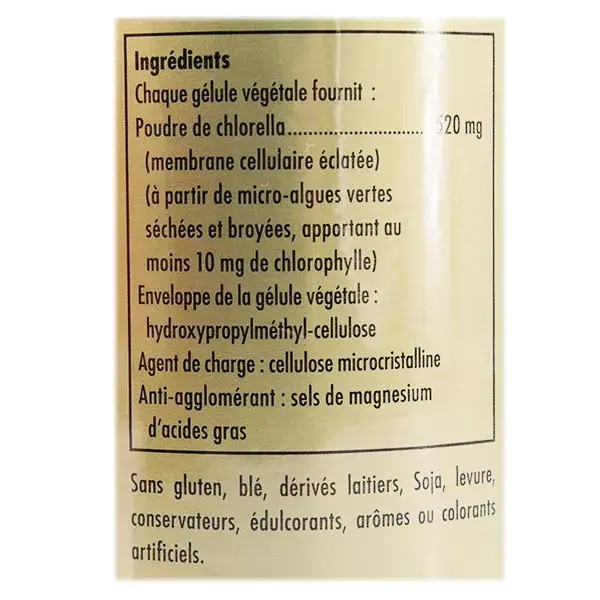 Solgar Chlorella 100 gélules végétales