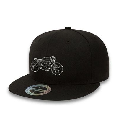 Casquette Motoblouz PLATE - Noir