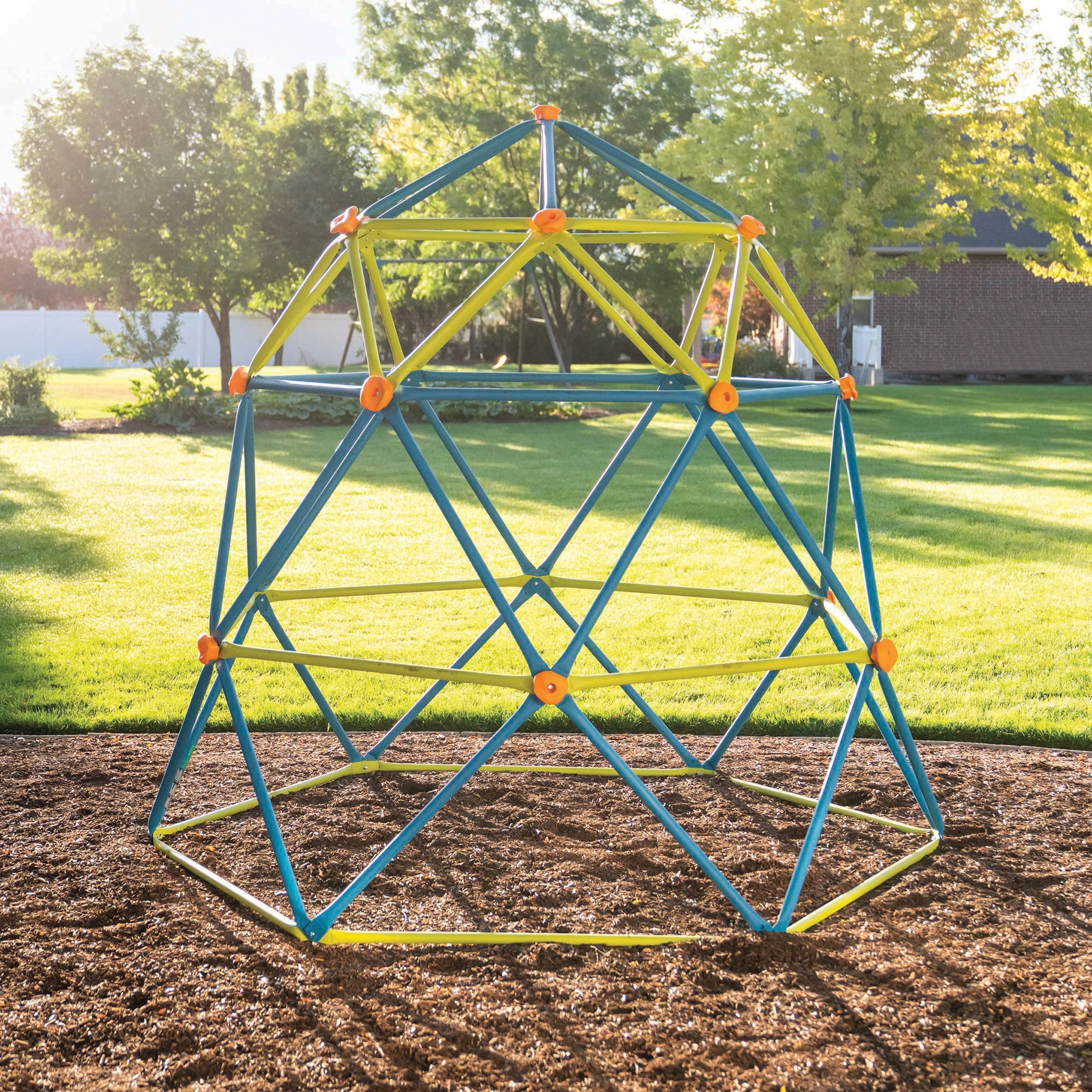 Klettergerüst GEODOME Metall (Größe: 238x223cm)