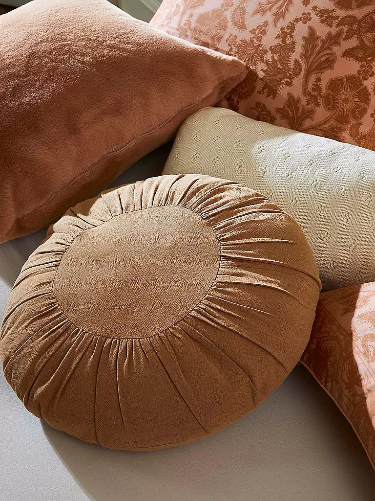 ESSENZA Satin Bettwäsche 70x90cm / 140x200cm Maere Pink Sand koralle