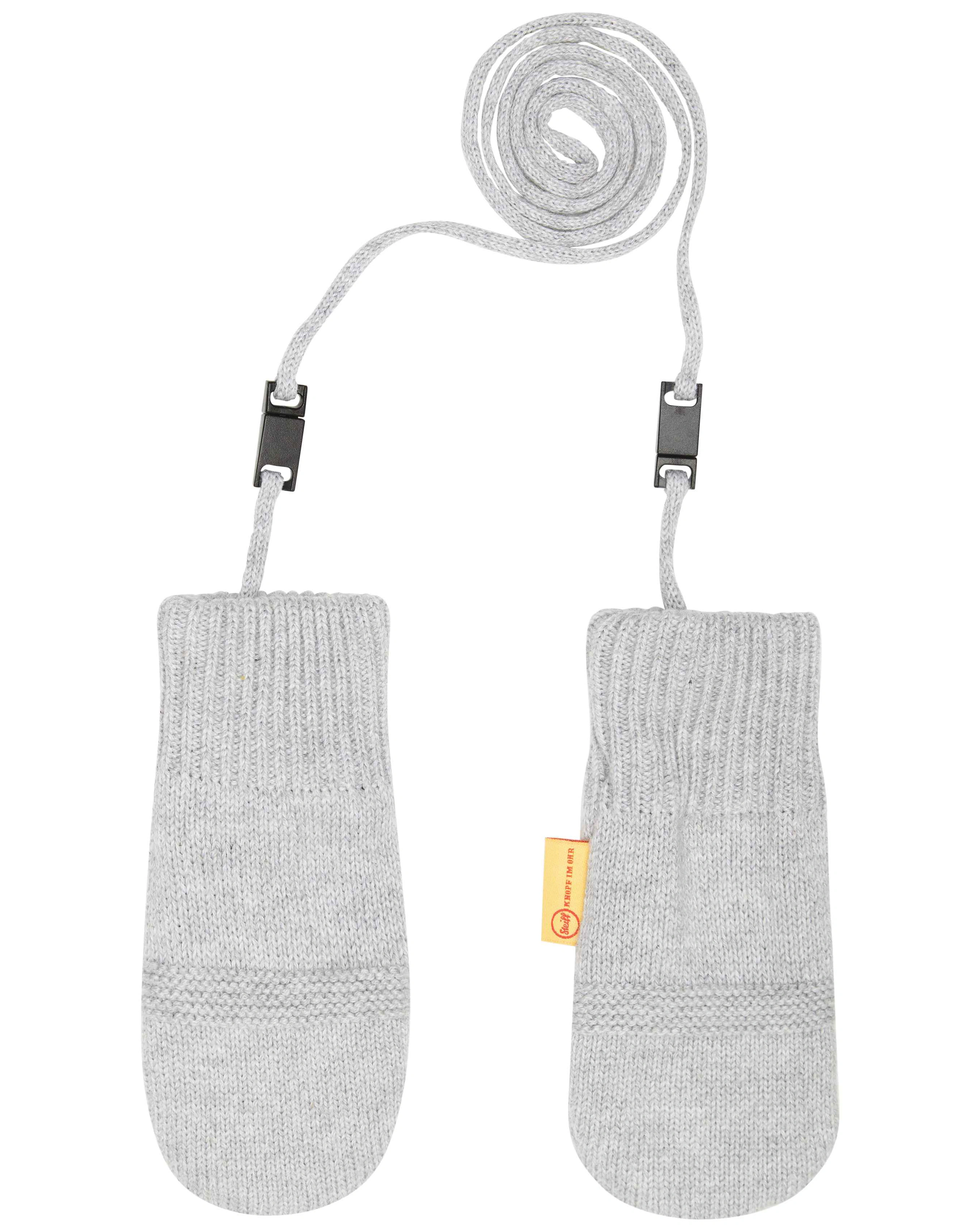 Fäustlinge BABY CLASSIC gefüttert in soft grey melange