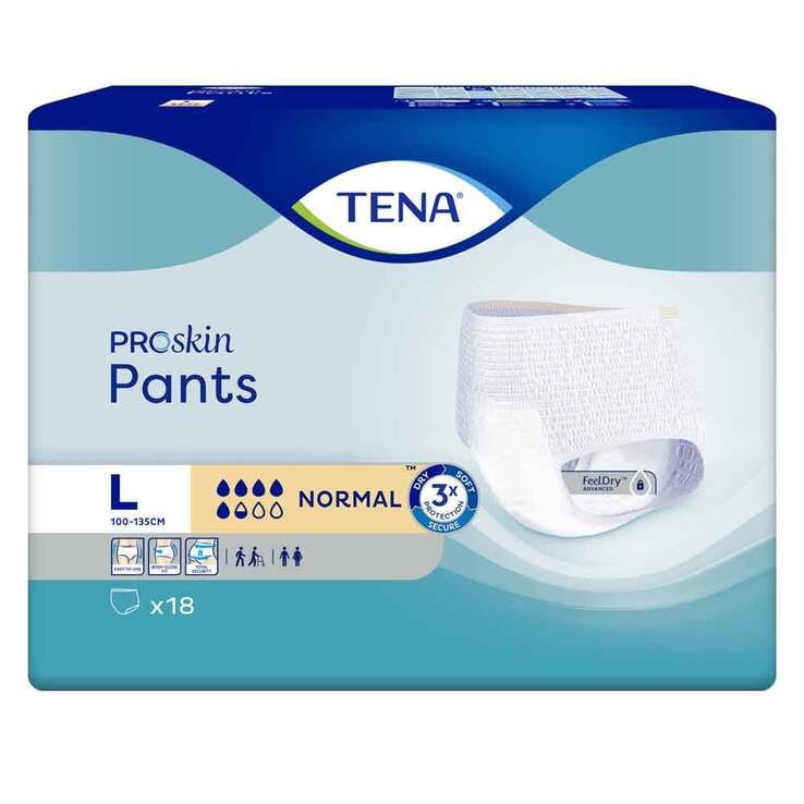 TENA Pants Normal L Einweghose, 18 St