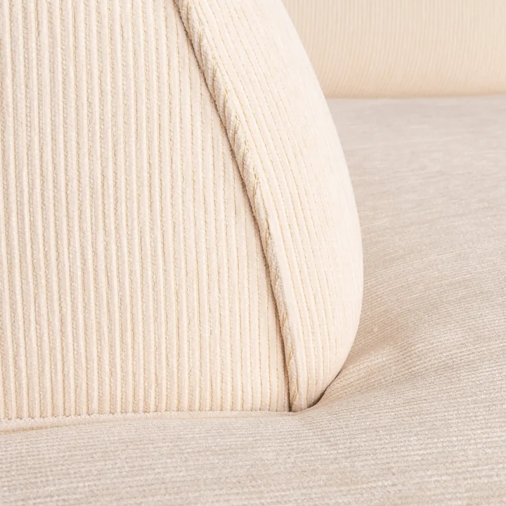 Zuiver - Fat Freddy Rib Ecksofa, links / caramel