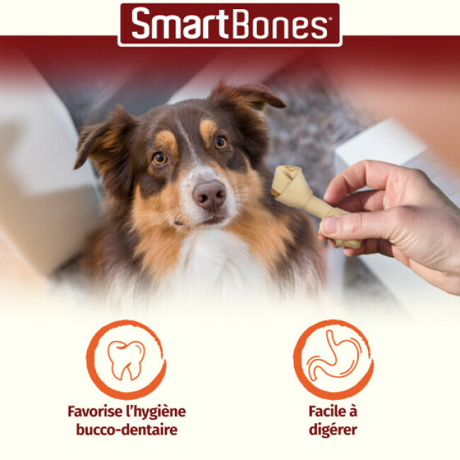 Os à mâcher SmartBones à la patate douce