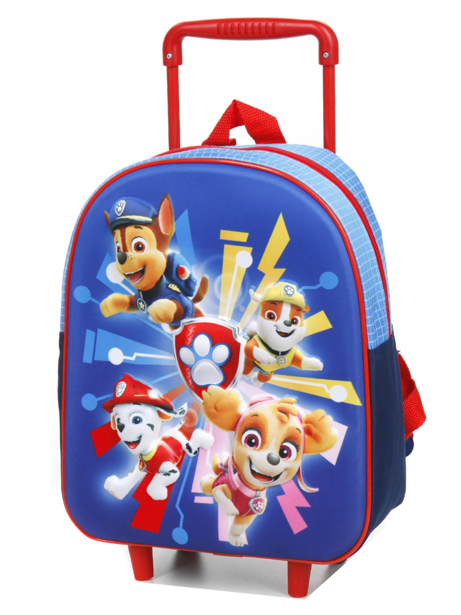 Sac À dos À roulettes Pat Patrouille Pawer 3D
