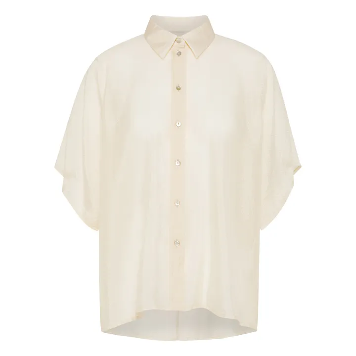 Momoni Chemise Brooklyn Cupro | Ecru
