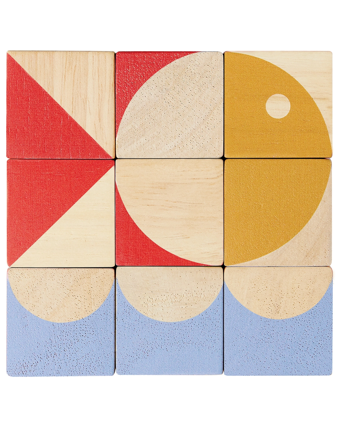 Würfelpuzzle GEO Teile