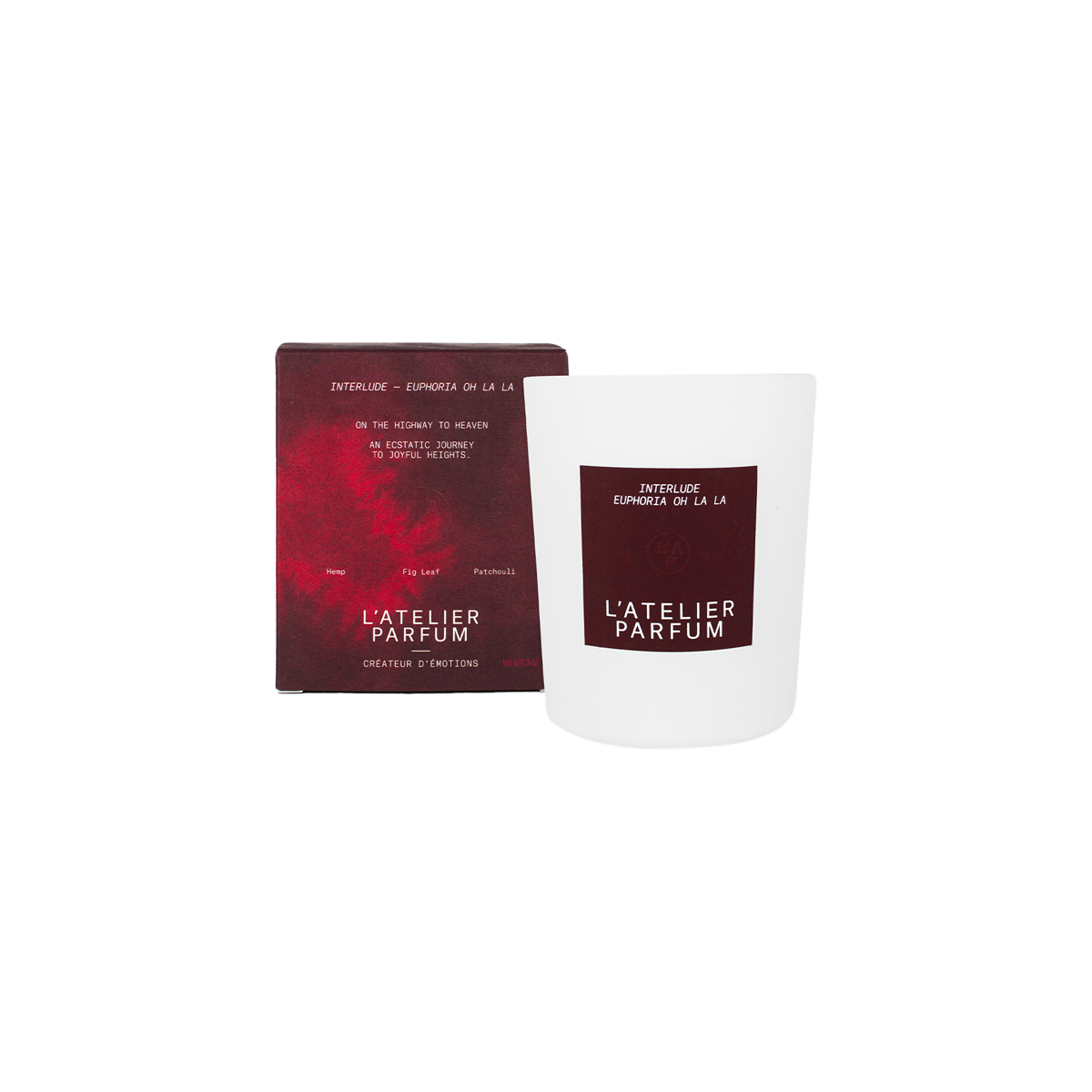 Scented Candle Ephoria Oh La La 180gr