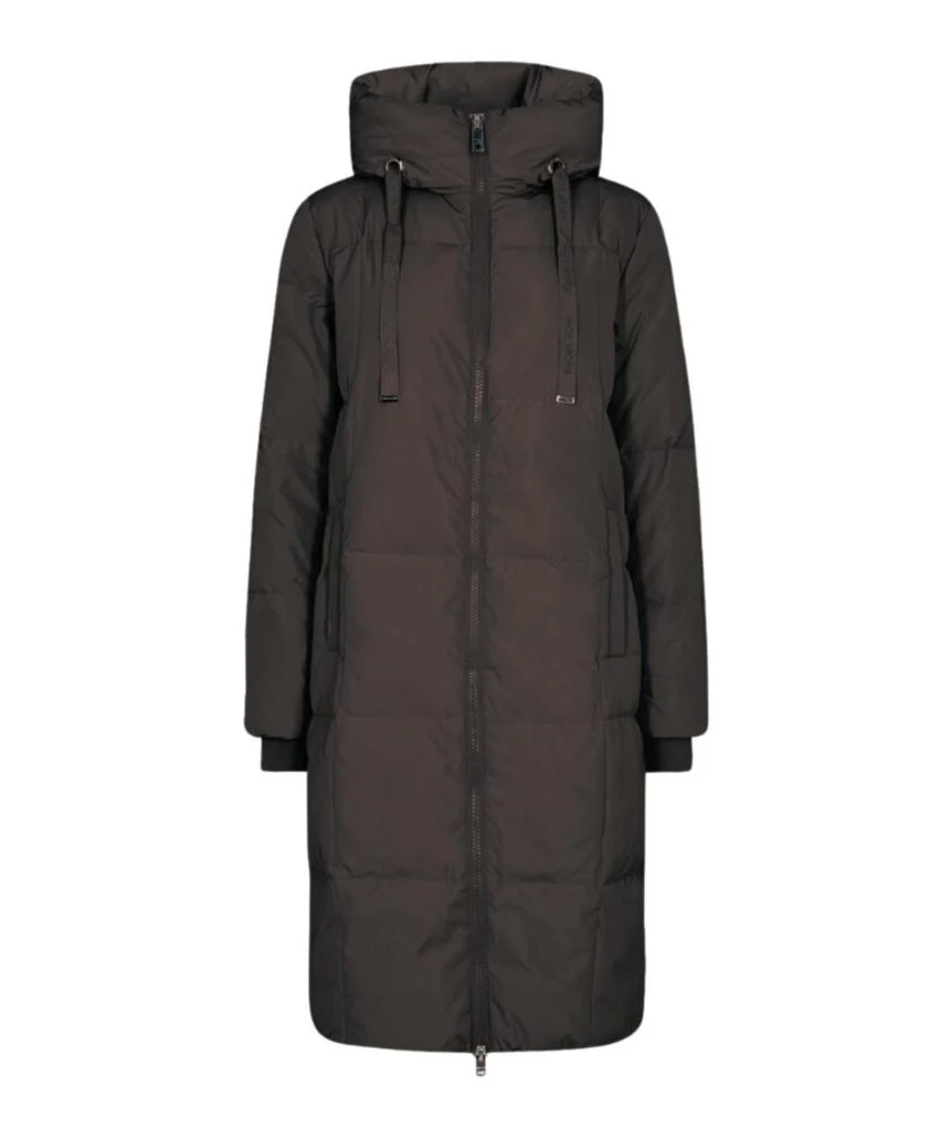 Mos Mosh  Nova square down dunfrakke  - Slate Black