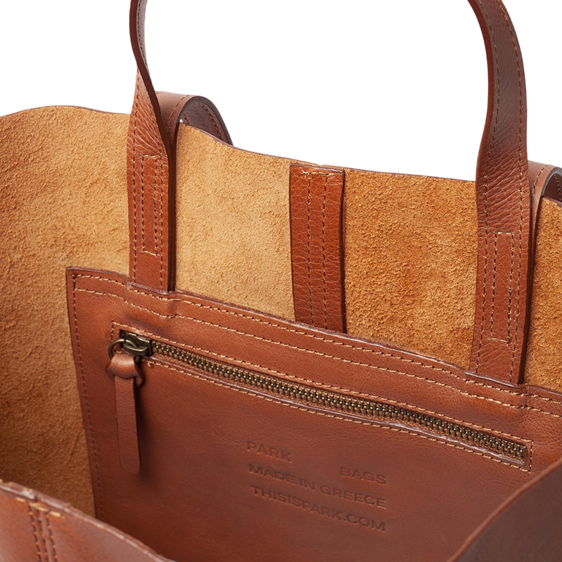Kleine Tote Bag Brown