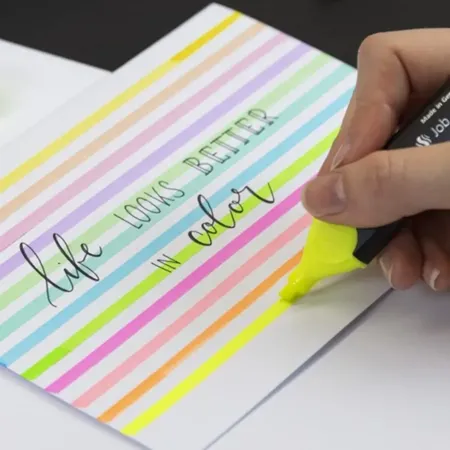 Schneider Textmarker Job, 4er Etui