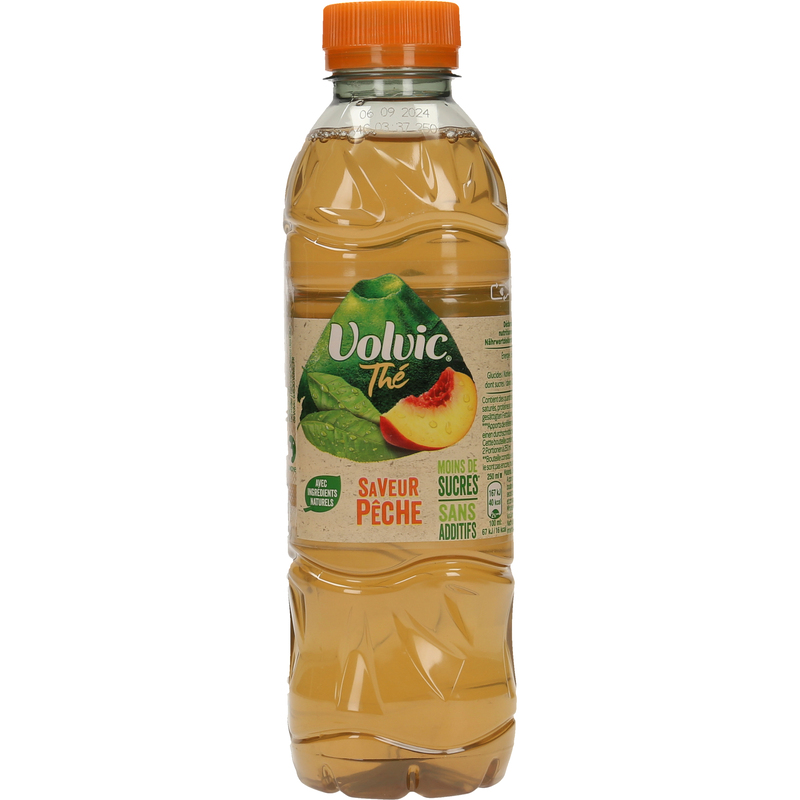 Volvic Ice Tea Pfirsich, 50 cl, 6 Stück