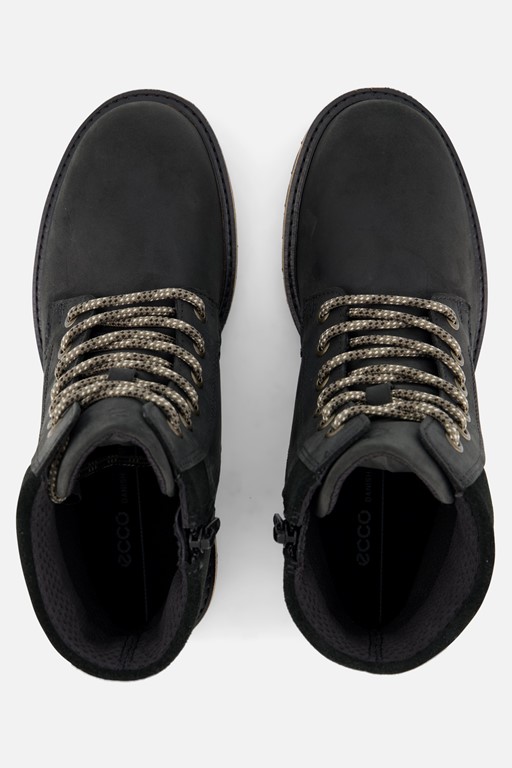 Ecco Elaina Veterboots zwart Leer