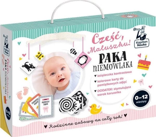 Captain Science Hei, lille! Babykasse kontrastbok KS0880