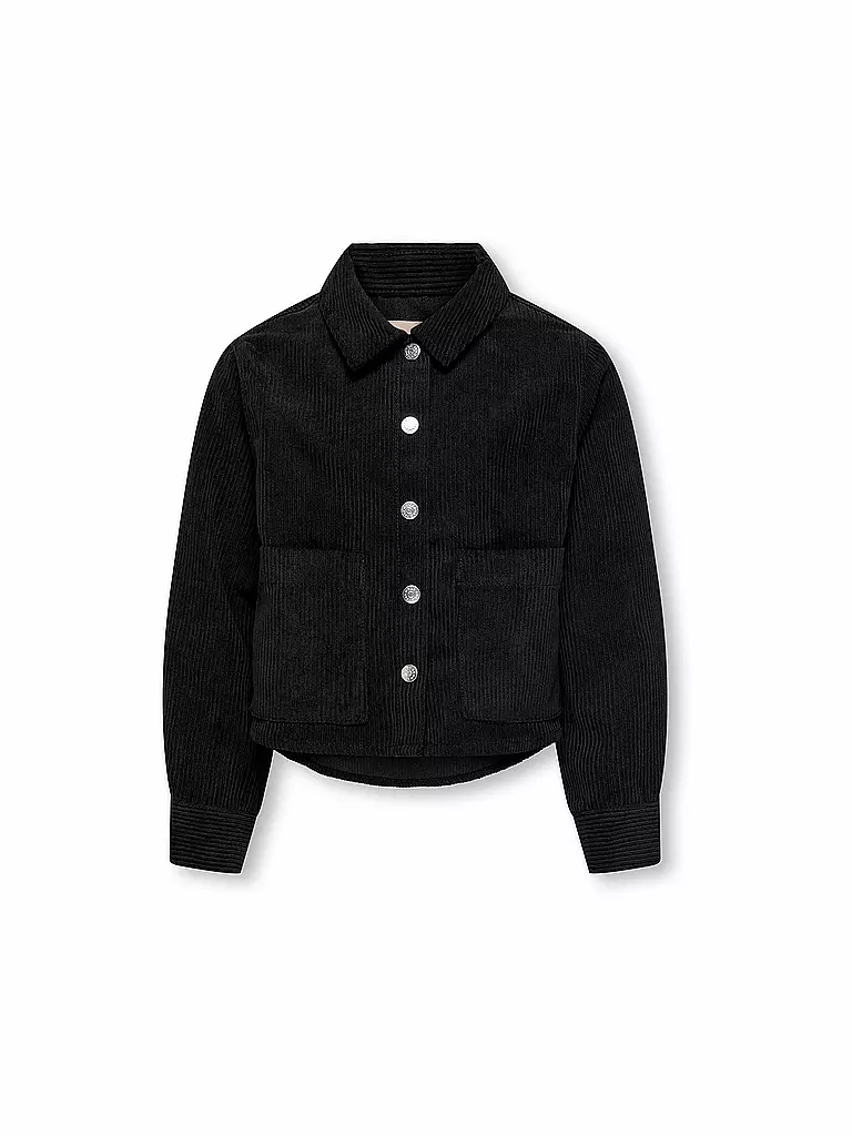 ONLY Mädchen Overshirt KOGVIOLA schwarz
