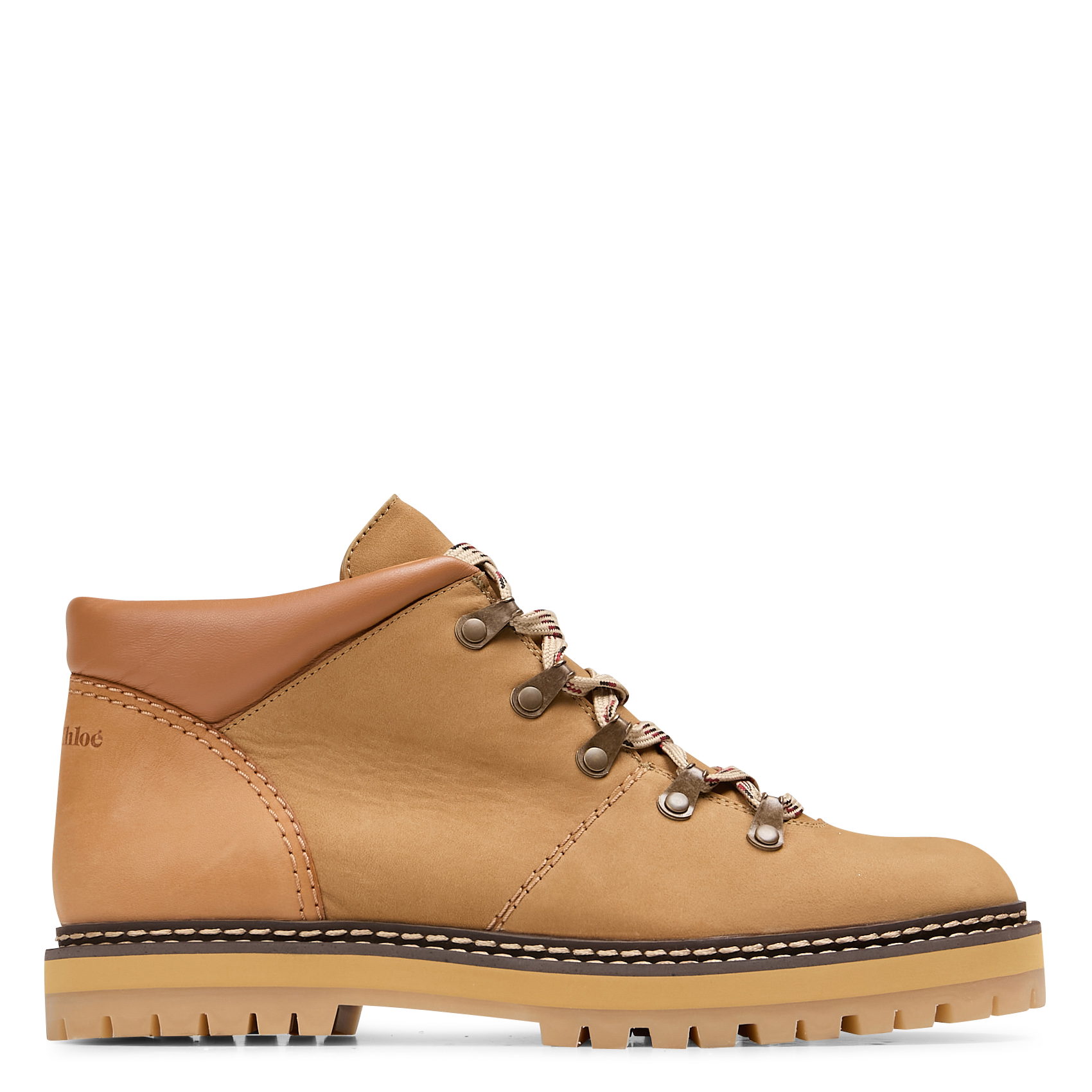 EILEEN - Boots bi-matière | Beige