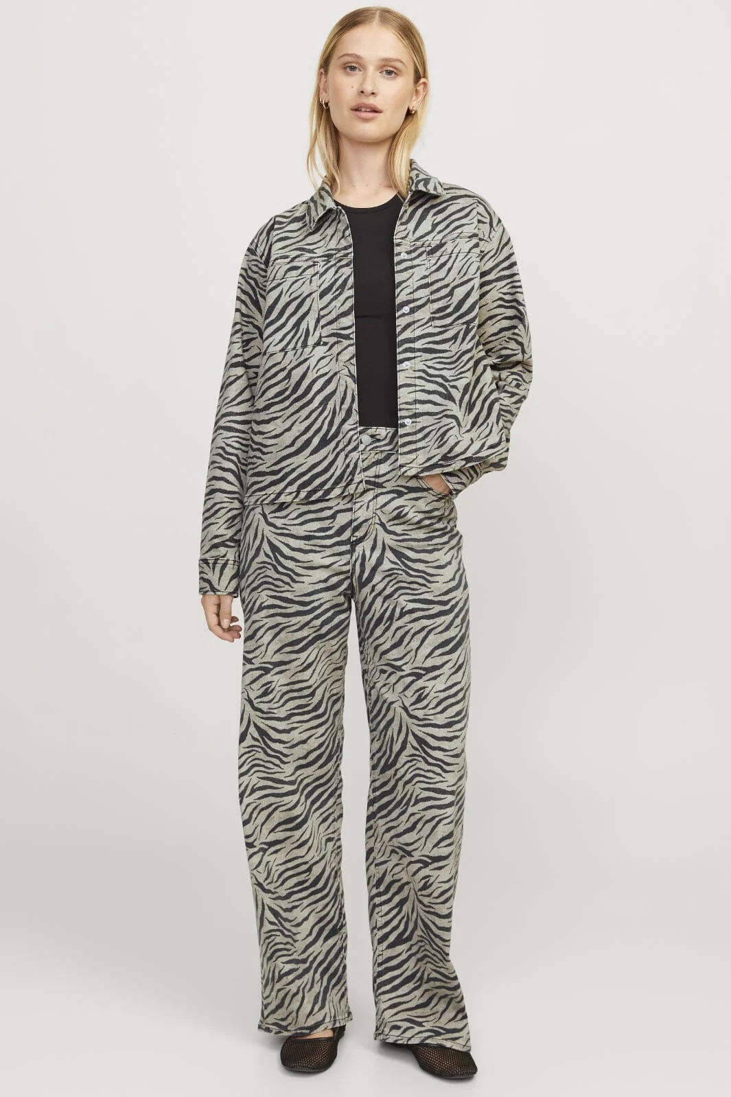 Jjxx Jxsarah Tokyo Zebra Wide Pant 12276438