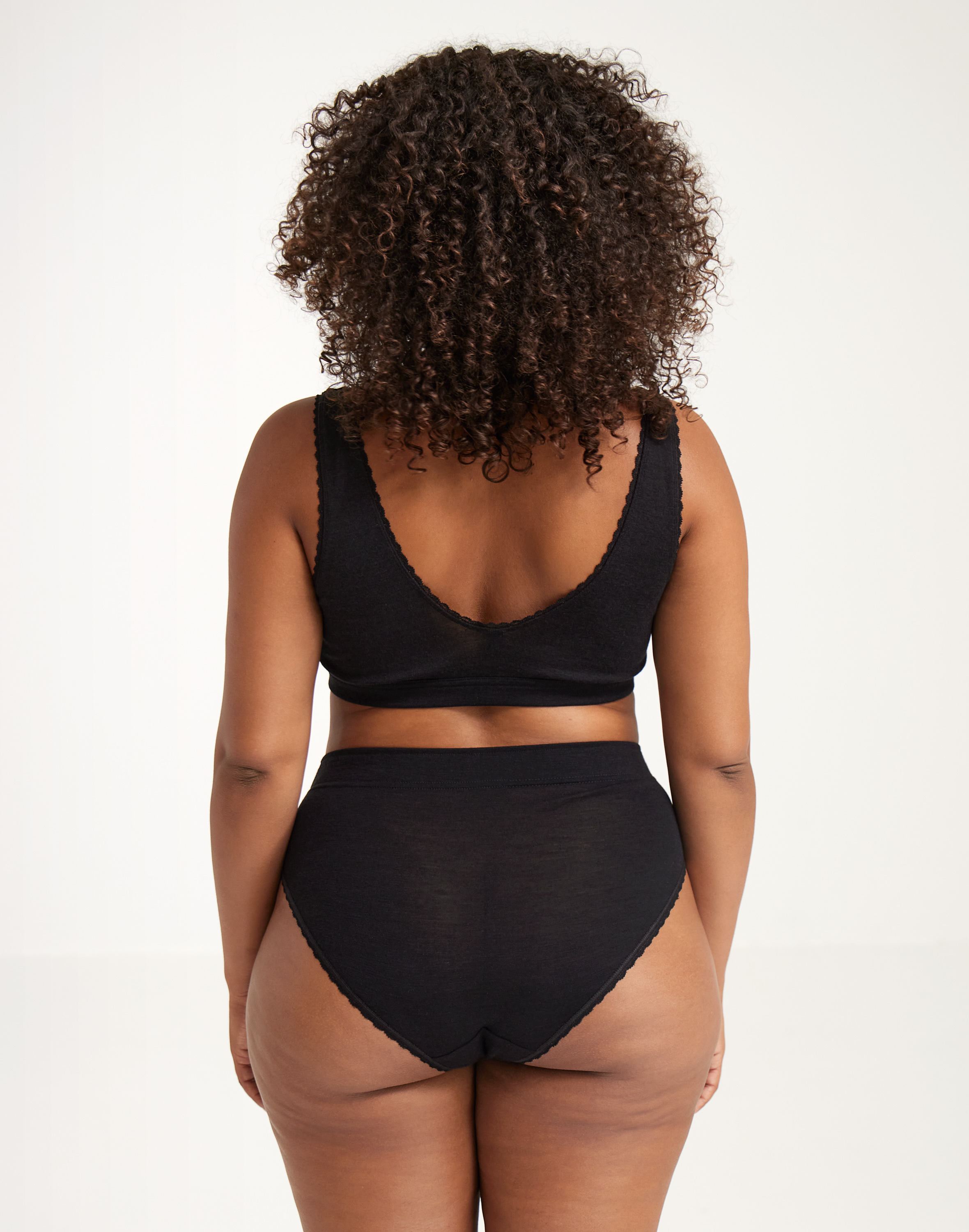 Bralette van merinowol/zijde voor dames