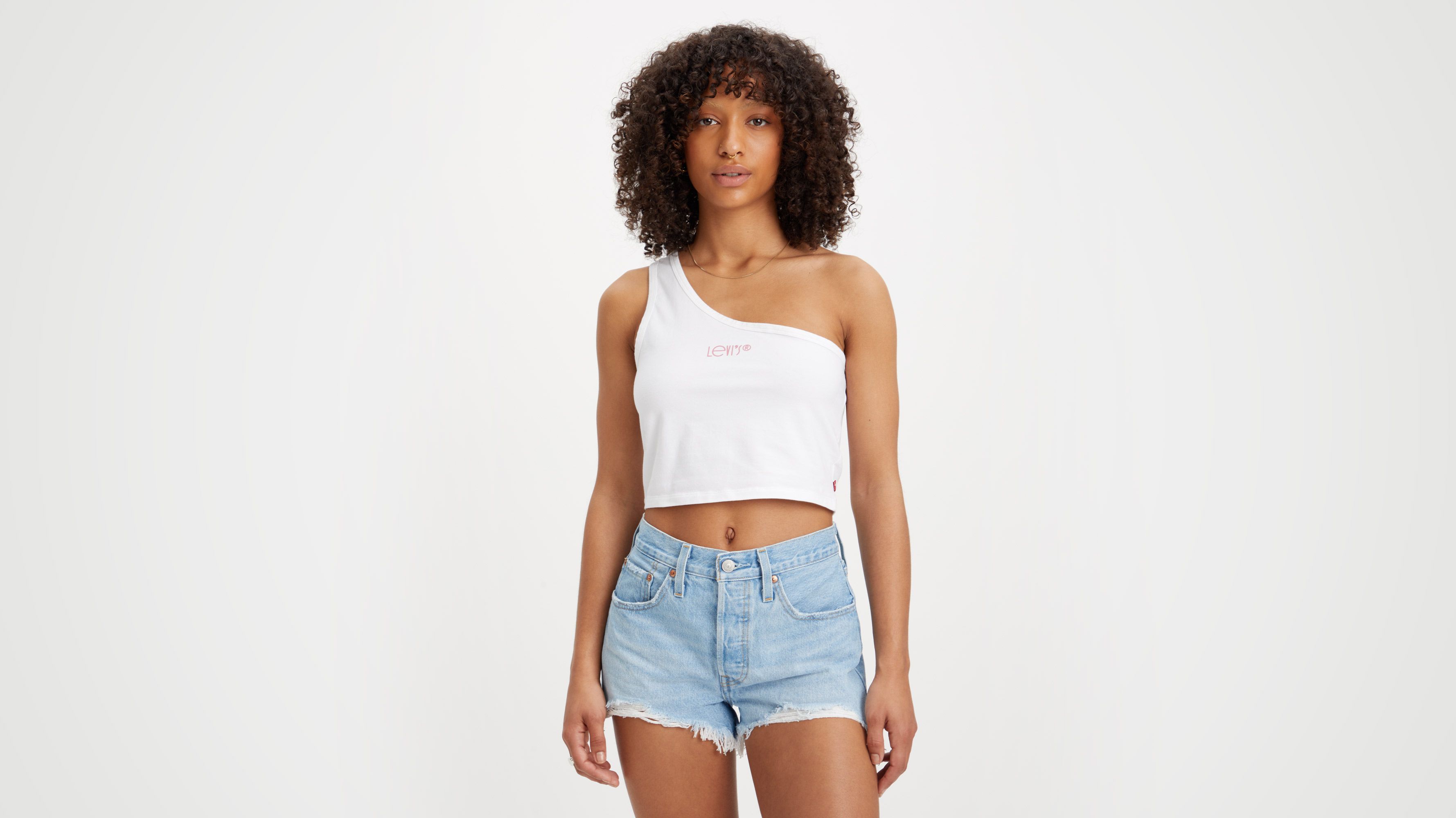 Débardeur graphique Pool - Tank 90s Seasonal Logo White - Blanc