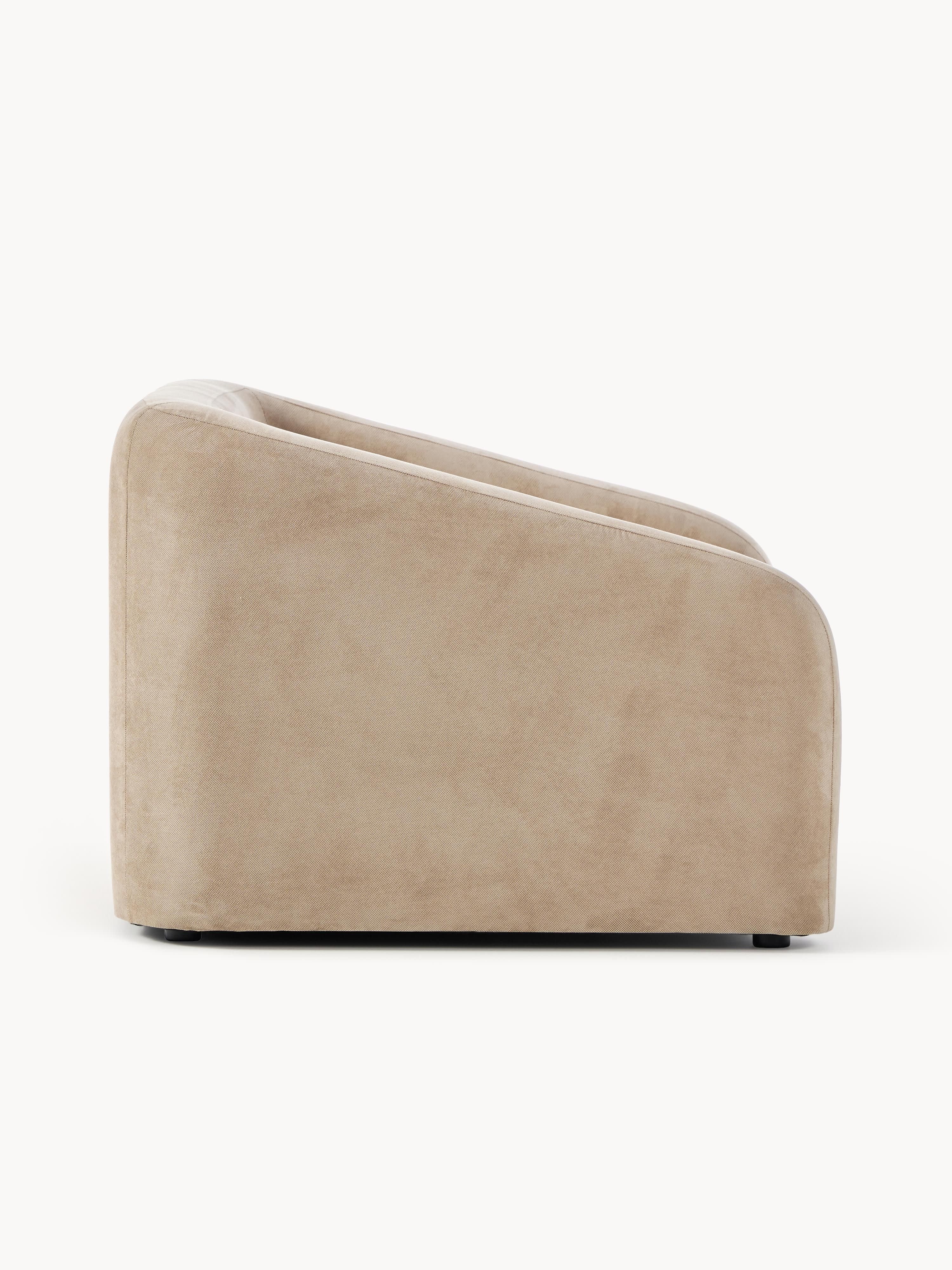 Beige slaapfauteuil Eliot