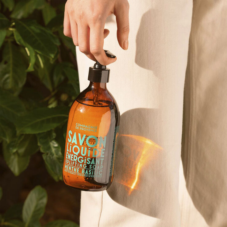 Compagnie De Provence LIQUID MARSEILLE SOAP MINT BASIL 495 ML