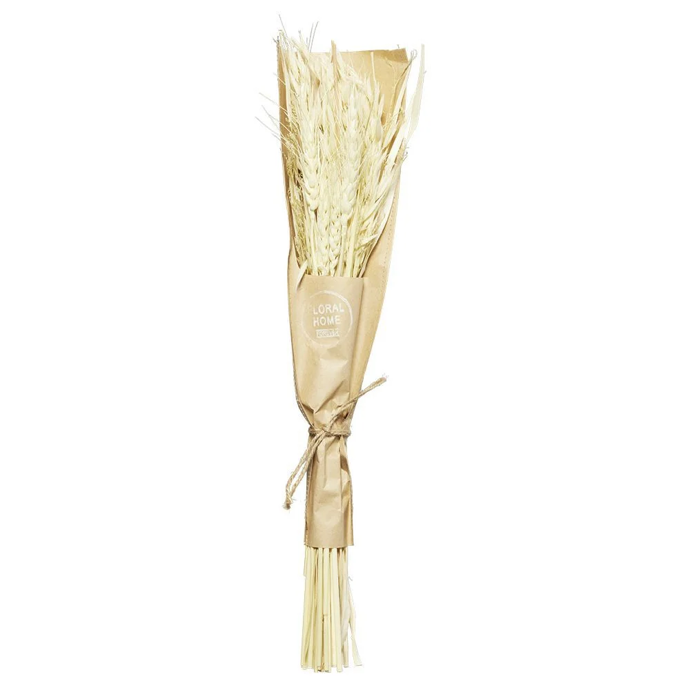 Bouquet paille et fleurs séchéeS H45 cm