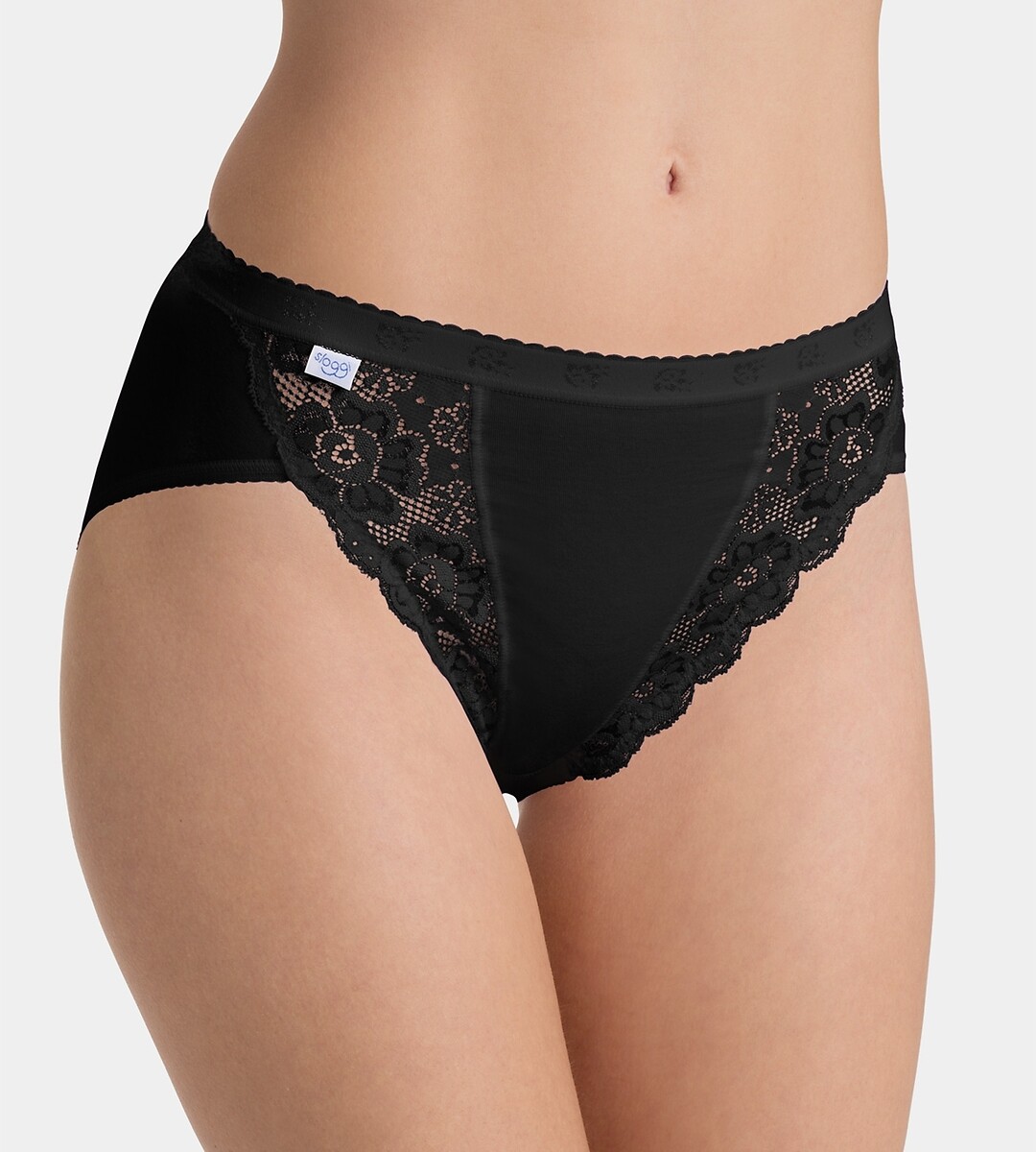 SLOGGI<br>Calcinhas cavadas Chic (conjunto de 4)