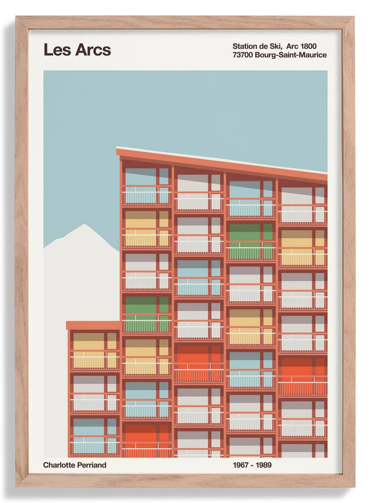 Les arcs, Charlotte Perriand von Florent Bodart