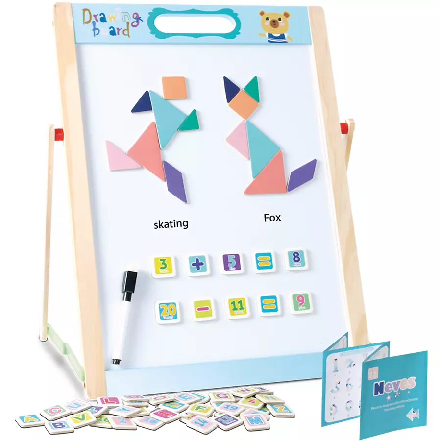 Bino Magnetische Tafel, beidseitig beschriftbar