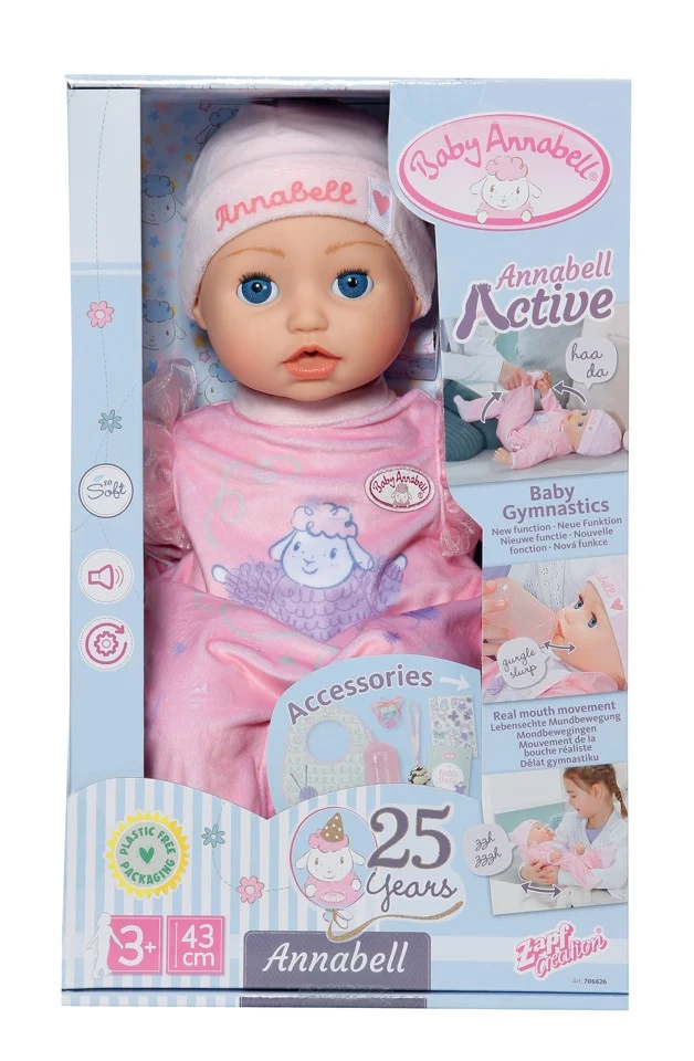 Baby Annabell - Interaktiv Annabell 43cm