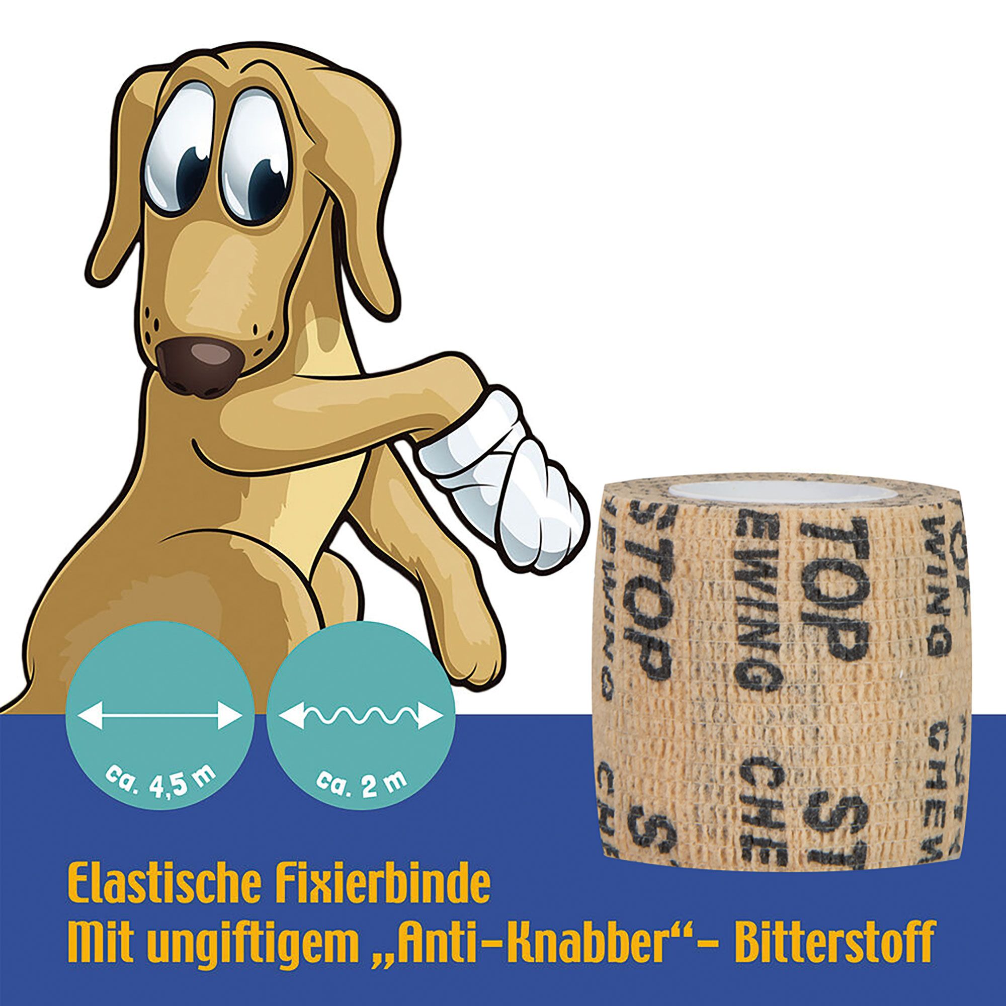 Schecker Hunde - Bandage 