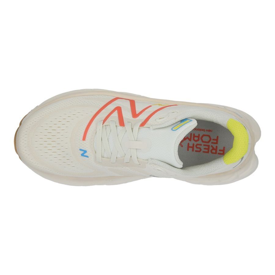 New Balance Chaussures de Running Fresh Foam X More V4 - Beige Femme
