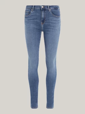 Calça jeans skinny de cintura média TH Flex Como Melany