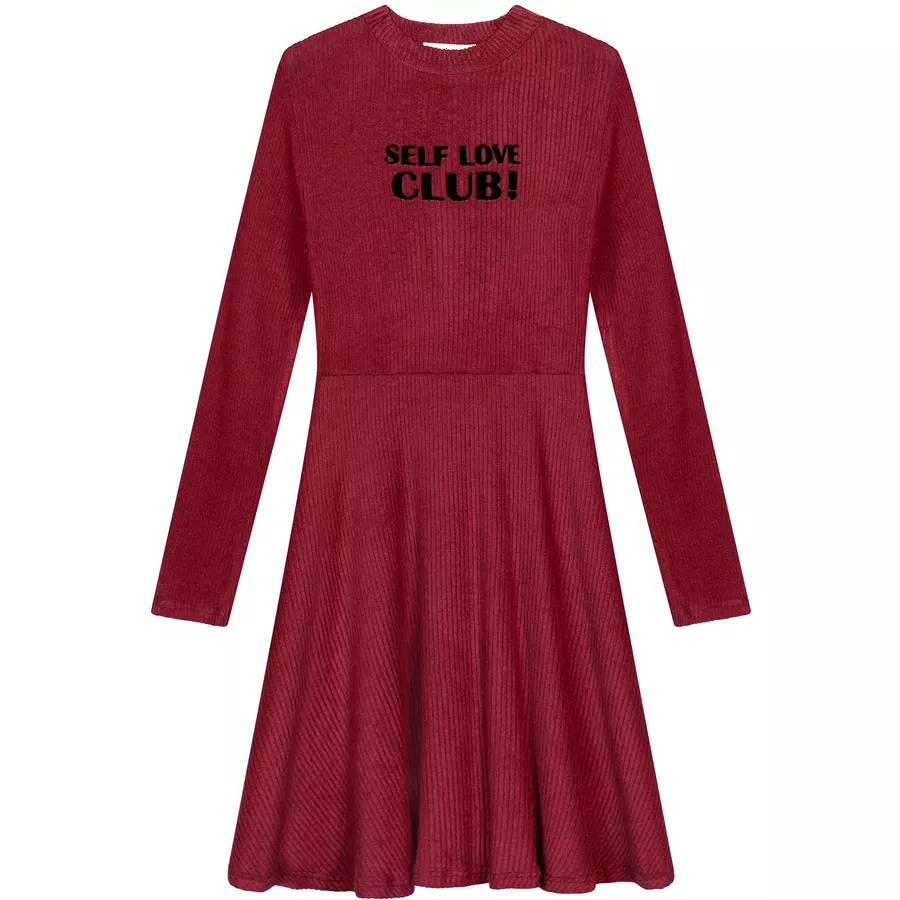 MINOTI Strickkleid Rot