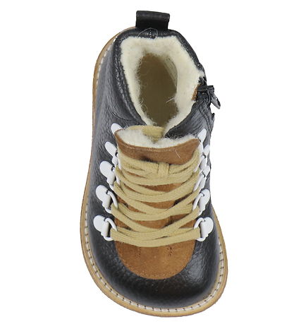 Angulus Winterstiefel - Tex - Schwarz/Kognac