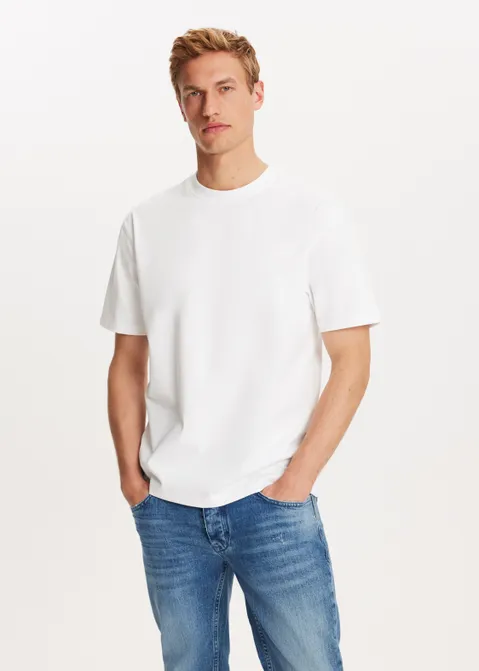 T-shirt essential wit (WIT)