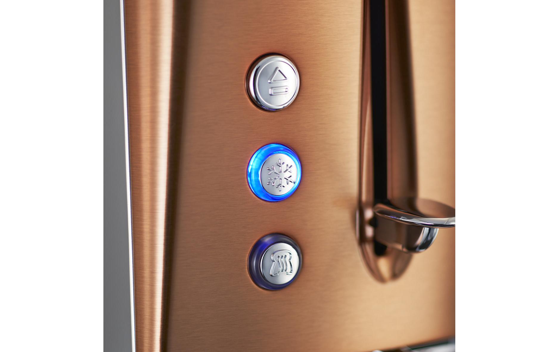 Toaster Luna Copper SilberKlassischer Toaster, Silber