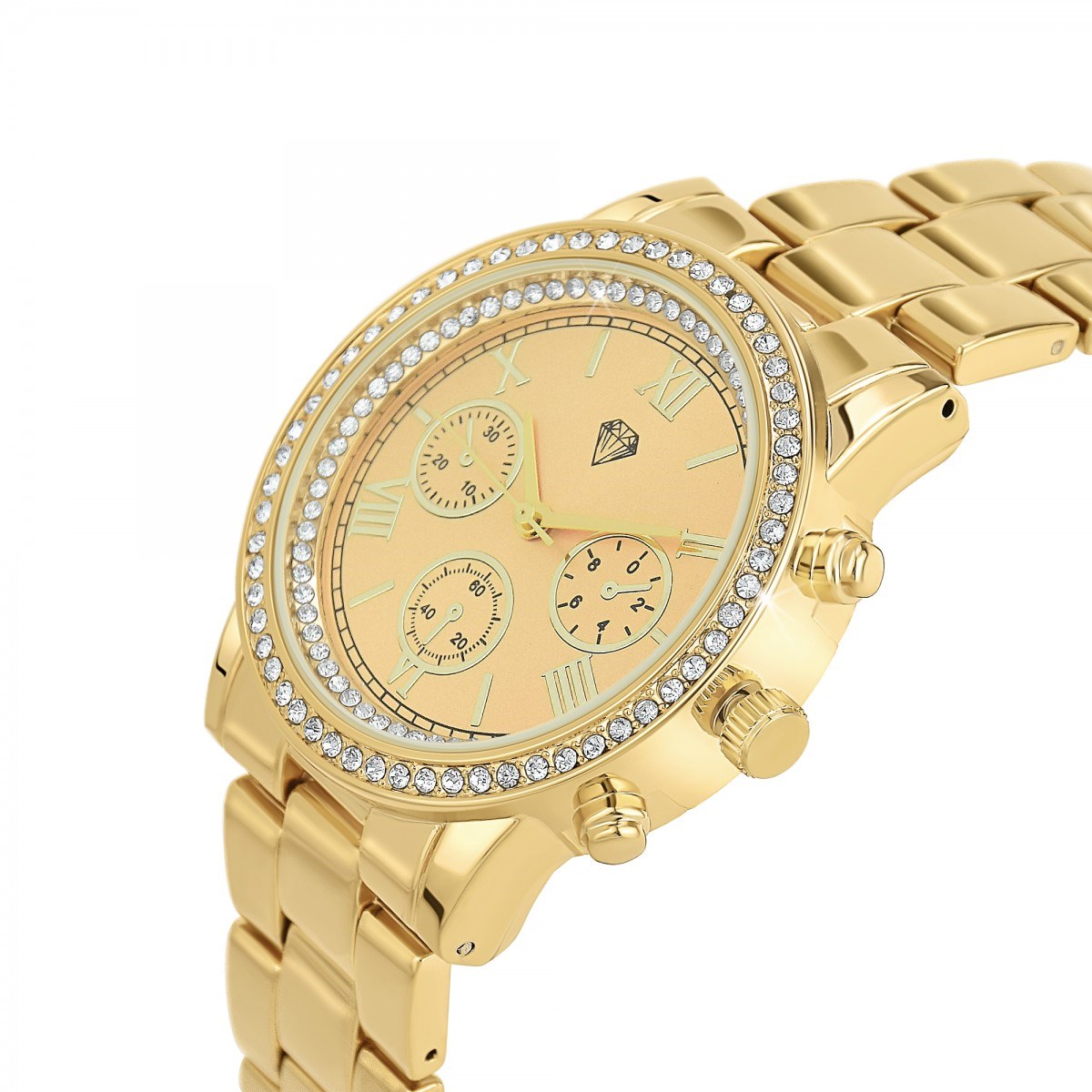 Montre Mayane élégante ornée de Cristaux scintillants SC Crystal