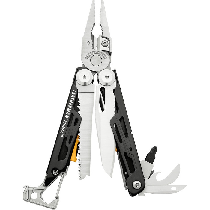 Leatherman Signal m/taske<br> Real villmarksmodell med 19 verktøy!