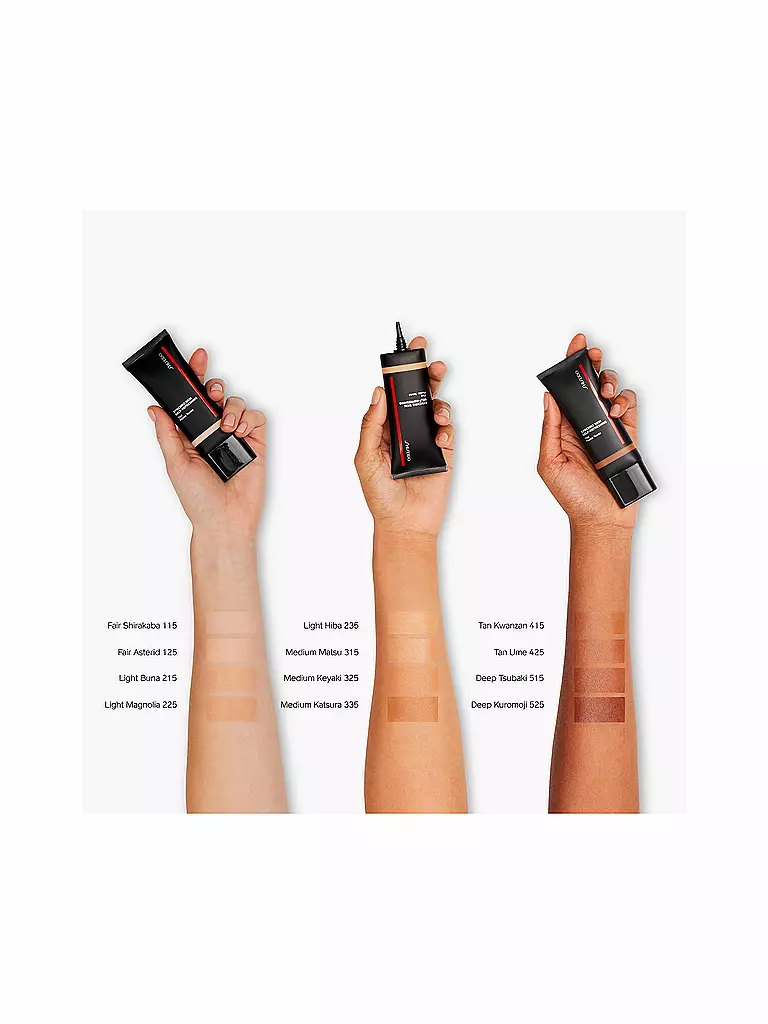 SHISEIDO Synchro Skin Self-Refreshing Tint  (  415 Tan Kwazan )  braun