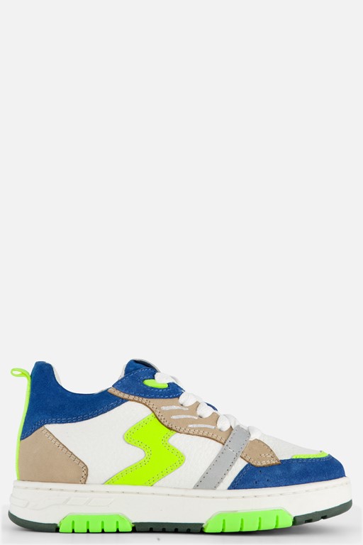 Muyters Sneakers blauw Leer