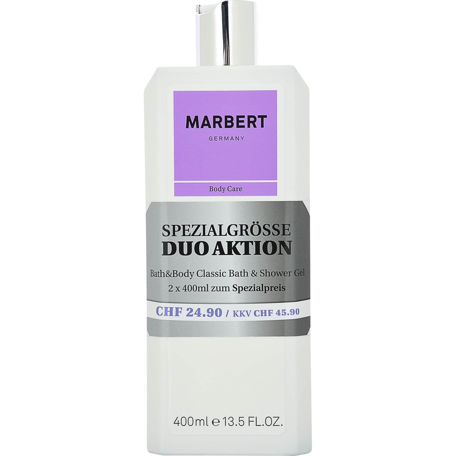 Marbert Bad- & Duschgel Bath & Body Classic 2 x 400 ml