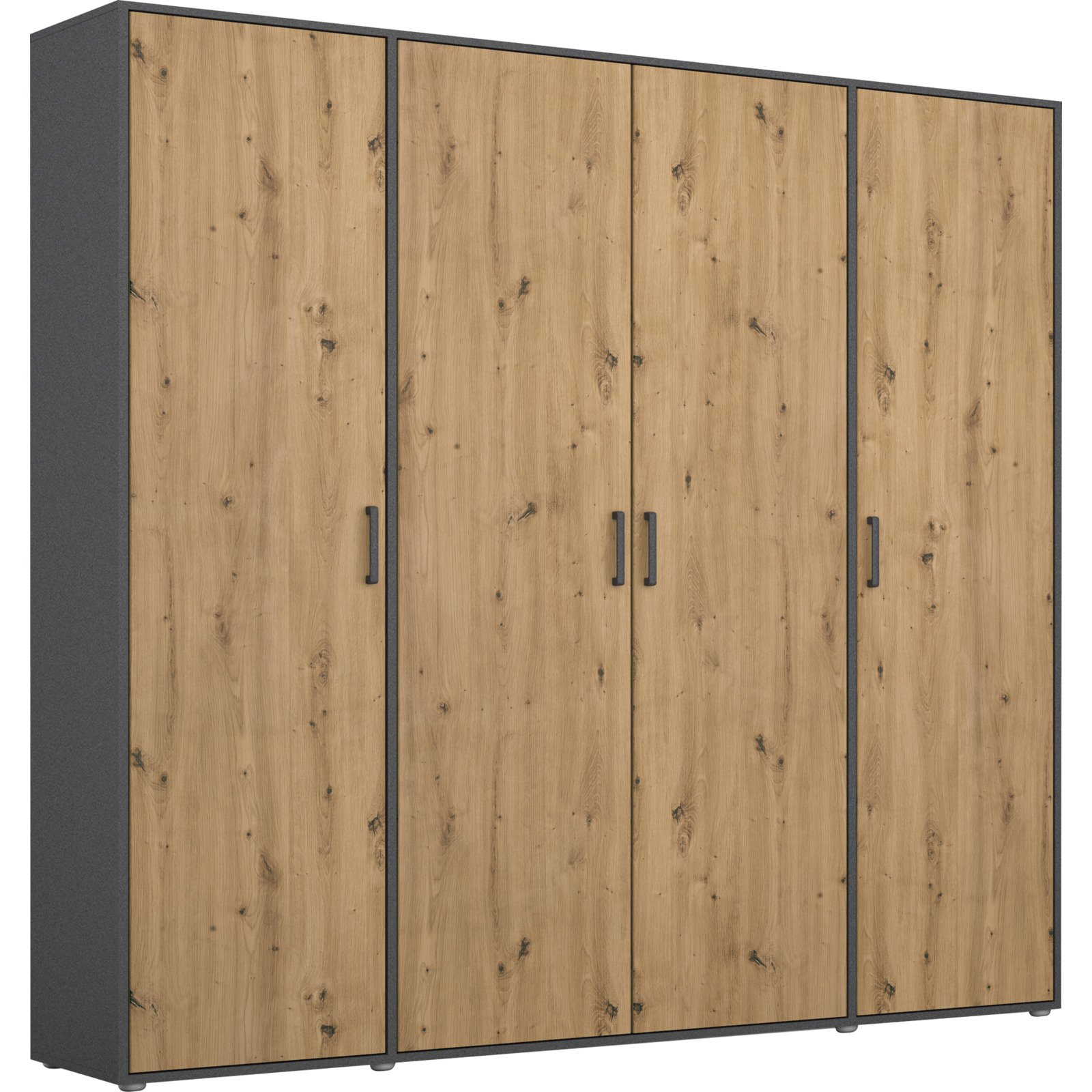 Drehtürenschrank Voyager Artisan 187 x 194 x 53 cm, 4-türig