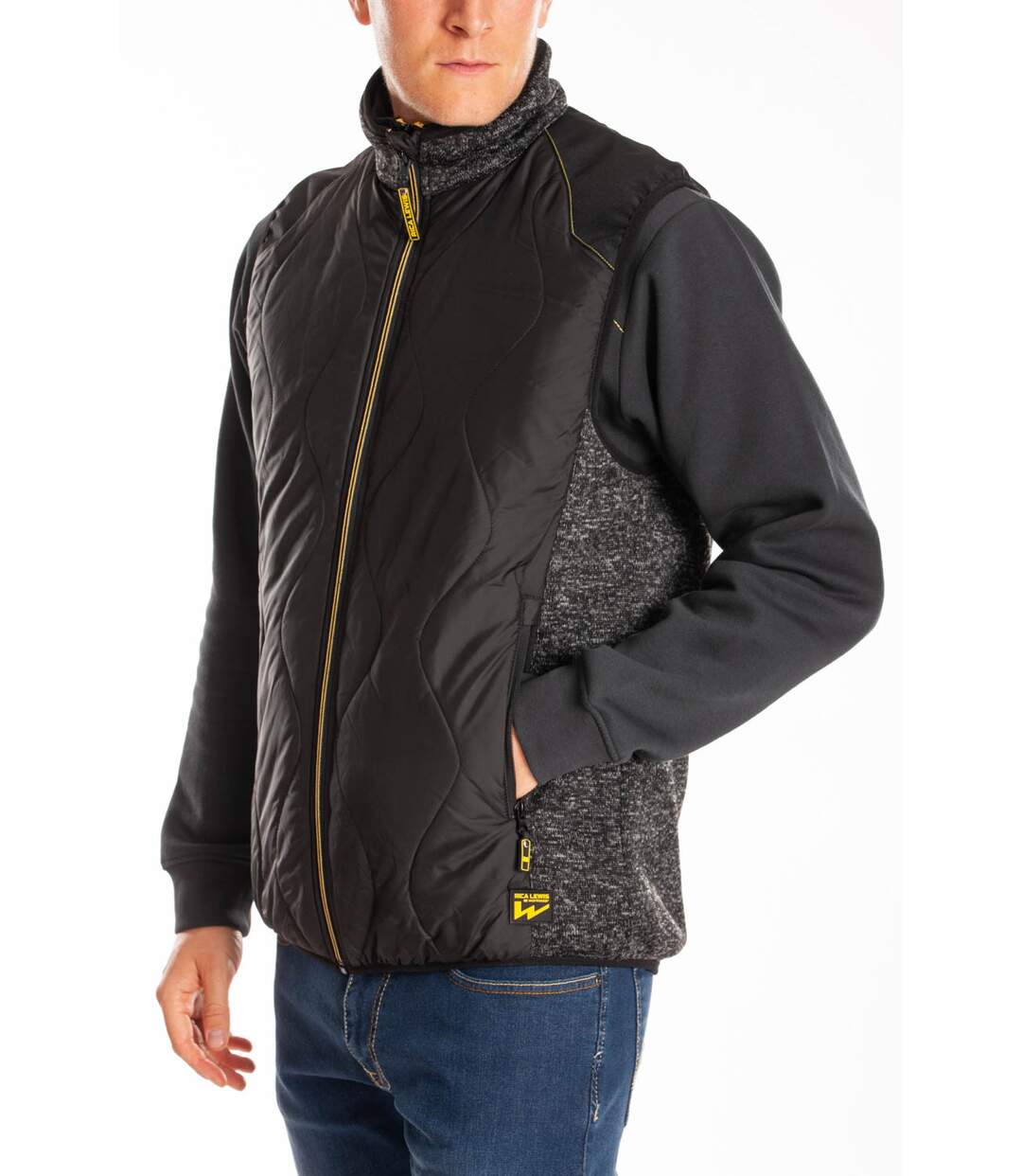 Gilet sans manches matelassé ARCHIE KAKI