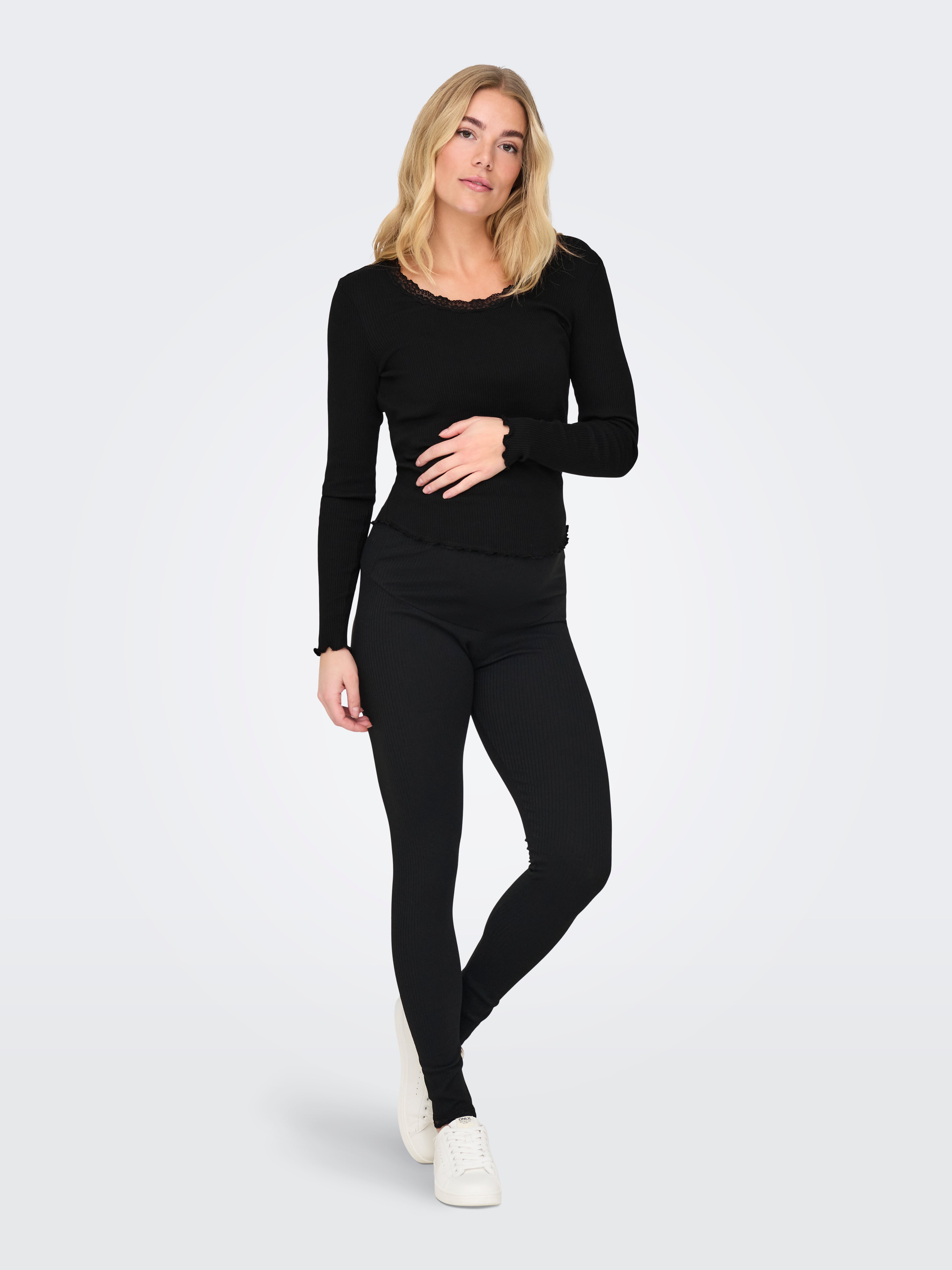 OLMXENA Top Black