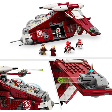 LEGO Star Wars Coruscant-vagtskib 75354