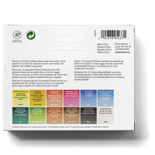 WINSOR & NEWTON Cotman™ Field PLUS Aquarellfarbkasten