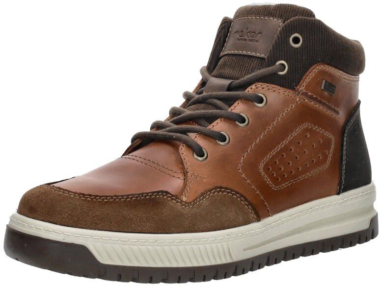 Rieker Veterschoenen Hoog cognac