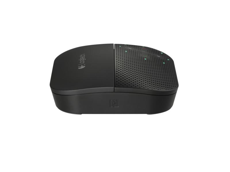 Logitech Speakerphone P710e Freisprecheinrichtung für Mobilgeräte – Verbindung mit einem beliebigen Mobilgerät via Bluetooth oder USB