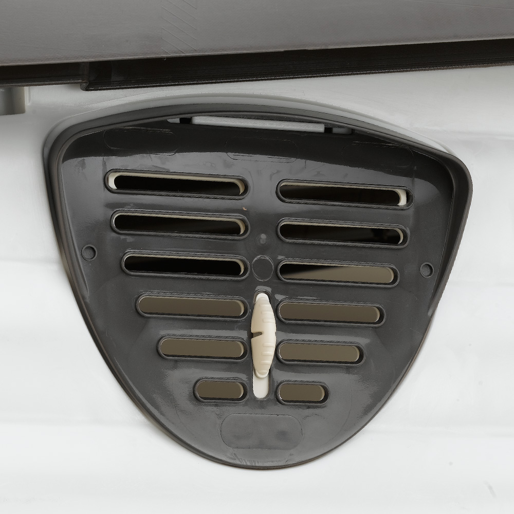 Ferplast niche chien exterieur, maison chien, niche grand chien exterieur,côté ouvrable, système de drainage, grille d'aération,